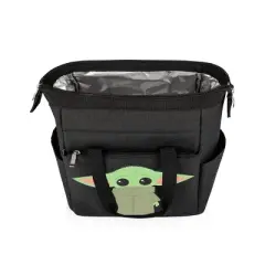 Star Wars Mandalorian Grogu On The Go Lunch Bag Cooler - Black