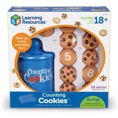 Learning Resources Smart Counting Cookies, Counting, Sorting, 13 Piece Set, Ages 18+ months