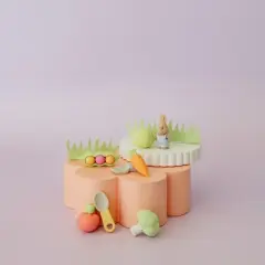 Daydream Society - Bunnies In The Garden Mini Erasers - Pack of 8 Erasers