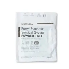 McKesson Perry Performance Plus Polyisoprene Surgical Glove Standard Cuff Length SIZE 7.5