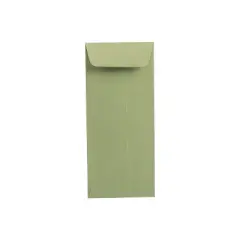 JAM Paper #10 Policy Envelope 4 1/8" x 9 1/2" Olive 50/Pack (125137469I)