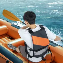 VEVOR Life Vest for Watersports (PFD), Life Jacket with Waterproof Nylon & 110N Buoyancy, Life Vest/Jacket for Any Water Activity-Fishing, Kayaking