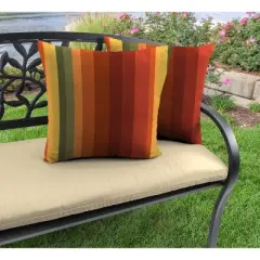 Outdoor Set of 2 Accessory Toss Pillows - Jordan Manufacturing
