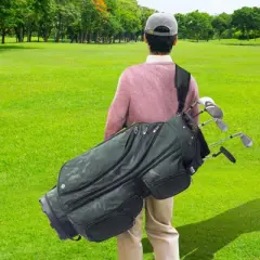 VEVOR Golf Cart Bag with 14 Way Organizer Divider Top, 36&rdquo; 11 Pockets Premium Nylon Cart Bag, Golf Bags with Handles & Dust Cover & Detachable Straps