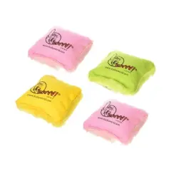 Yeowww! (4 Pack) 100% Organic Catnip Pillows (Assorted Colors)