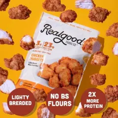 Real Good Foods Low Carb Chicken Nuggets - Frozen - 20oz