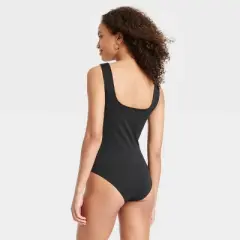 Women's Square Neck Sleeveless Bodysuit - A New Day&trade;