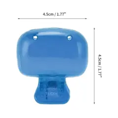 Unique Bargains Lightweight Fish-Shaped Toothbrush Covers