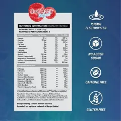 EHPlabs Hydreau Sugar-Free Electrolyte Drink Mix Packets - Raspberry Refresh - 8ct Hydration Supplement