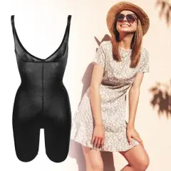 Unique Bargains Women Shapewear Tummy Control Full Bust Bodysuit Butt Lifter Thigh Traceless Slimmer