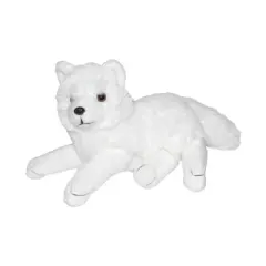 Wild Republic Cuddlekins Mini Arctic Fox Stuffed Animal, 8 Inches
