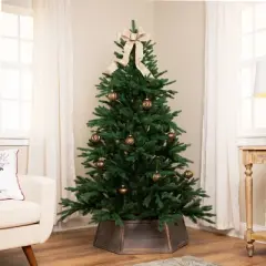 Northlight Real Touch&trade;️ Full Alamosa Fir Artificial Christmas Tree - 6.5' -Unlit