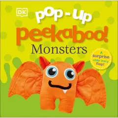 Pop Up Peekaboo! Monsters - (Pop-Up Peekaboo!) by  DK (Board Book)