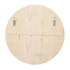 Little Love By NoJo Love You To The Moon and Back Round Wood Nursery Wall D&eacute;cor - Gray and White