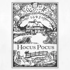 Women's Hocus Pocus Vintage Salem Poster T-Shirt