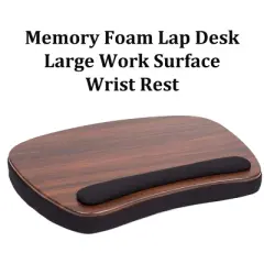 Sofia + Sam Oversized Memory Foam Lap Desk with Wrist Rest