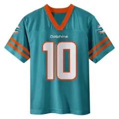 NFL Miami Dolphins Boys' Short Sleeve Hill Jersey
