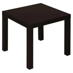 Jade Hollowcore End Table Espresso - Room & Joy