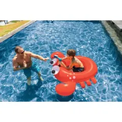 BigMouth Inc. Crab Water Blaster Pool Novelty Float - Coral Red
