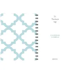 Kahootie Co. Kahootie Co Undated Monthly Calendar 9" x 11.5" Teal Design (ITKCTD) ITKCLTD