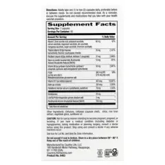 Country Life Coenzyme B-Complex, Advanced, 120 Vegan Capsules