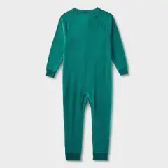 Toddler Adaptive Abdominal Access Fleece Union Suit Pajamas - Cat & Jack&trade;