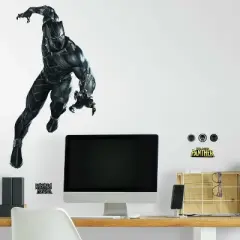Black Panther Peel and Stick Giant Wall Decal
