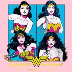 Girl's Wonder Woman Strongest Woman T-Shirt