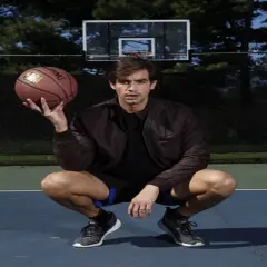 Members Only Men's Faux Leather Iconic Racer Jacket