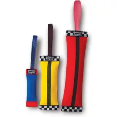 Katie's Bumpers Sqwuggie Firehouse Dog Toy, Mini, Assorted