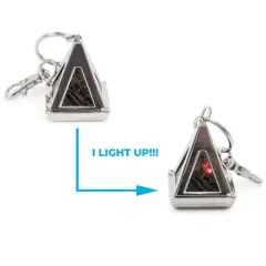 SalesOne LLC Star Wars The Rise of Skywalker Light-Up Wayfinder Car & Backpack Keychain Ring