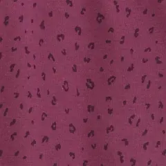 Carter's Just One You&reg; Baby 3pc Animal Print Top & Bottom Set with Hat - Purple