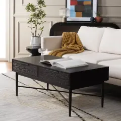 Pierre 2 Drawer Coffee Table - Safavieh