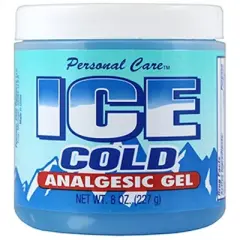 Personal Care Ice Cold Analgesic Gel 8 Oz, 1 Count, CASE OF 12
