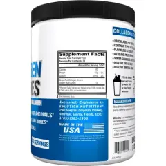 Evlution Nutrition Collagen Peptides - Healthy Skin, Hair & Bones - Unflavored - 30 Servings