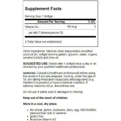 Jarrow Formulas, Inc. Mk-7 90 mcg 60 Softgels