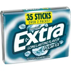 Extra Sugar-Free Polar Ice Mint Chewing Gum - 35ct