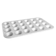 Fat Daddio's Anodized Aluminum Muffin Pan, Silver