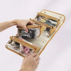 Unique Bargains 4 in 1 Detachable Travel Makeup Bag 1 Pc