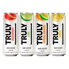 Truly Hard Seltzer Citrus Mix Pack - 12pk/12 fl oz Slim Cans