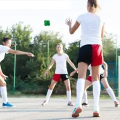 Amber Fight Gear Agility Bounce Reaction Ball for Exception Hand Eye Coordination Large Green