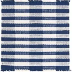 Unique Loom Eco Plaid Indoor Outdoor Washable Area Rug