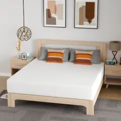 FDW 12 inch Mattress Gel Memory Foam Mattress for Cool Sleep & Pressure Relief/CertiPUR-US Certified/Bed-in-a-Box/Pressure Relieving