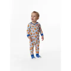 Sleep On It Infant/Toddler Boys Sea Ya! Octopus Snug Fit 2-Piece Pajama Sleep Set With Matching Socks