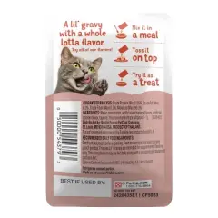 Friskies Gravies Lickable Roasted Chicken Flavor Wet Cat Food - 1.55oz