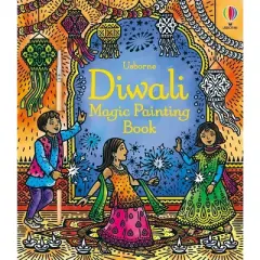 Diwali Magic Painting Book - (Magic Painting Books) by  Sam Baer (Paperback)