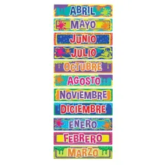 Eureka&reg; Color My World Spanish Calendar Bulletin Board Sets
