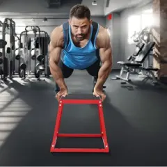 VEVOR Plyometric Jump Boxes, 12/18/24 Inch Plyo Box, Platform and Jumping Agility Box, Anti-Slip Fitness Exercise Step Up Box Set