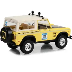 1969 Ford Bronco #141 Rebelle Rally "Toms Offroad x Roaming Wolves" "Artisan Collection" 1/18 Diecast Model Car by Greenlight