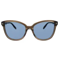 Salvatore Ferragamo SF 815S 210 Unisex Square Sunglasses Brown 56mm